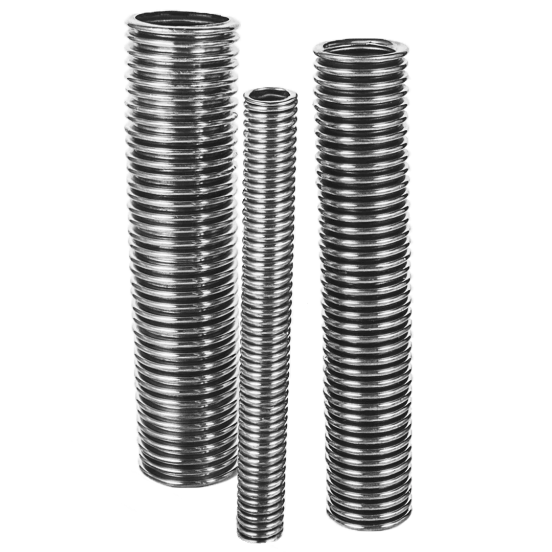 Tubo Metálico Flexível em Aço Inoxidável