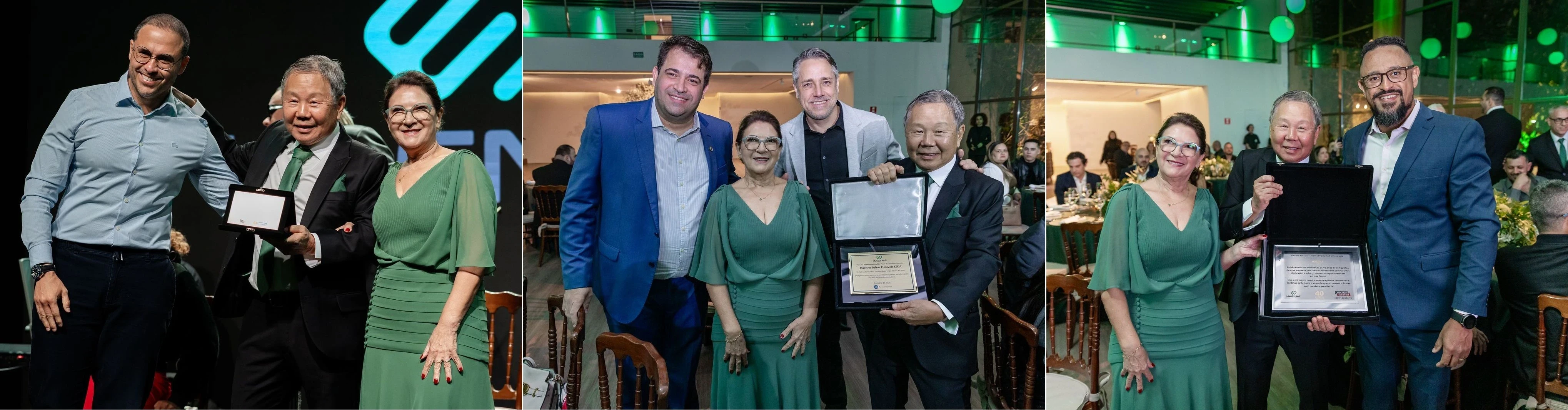 Compilation of images from the tributes to Haenke