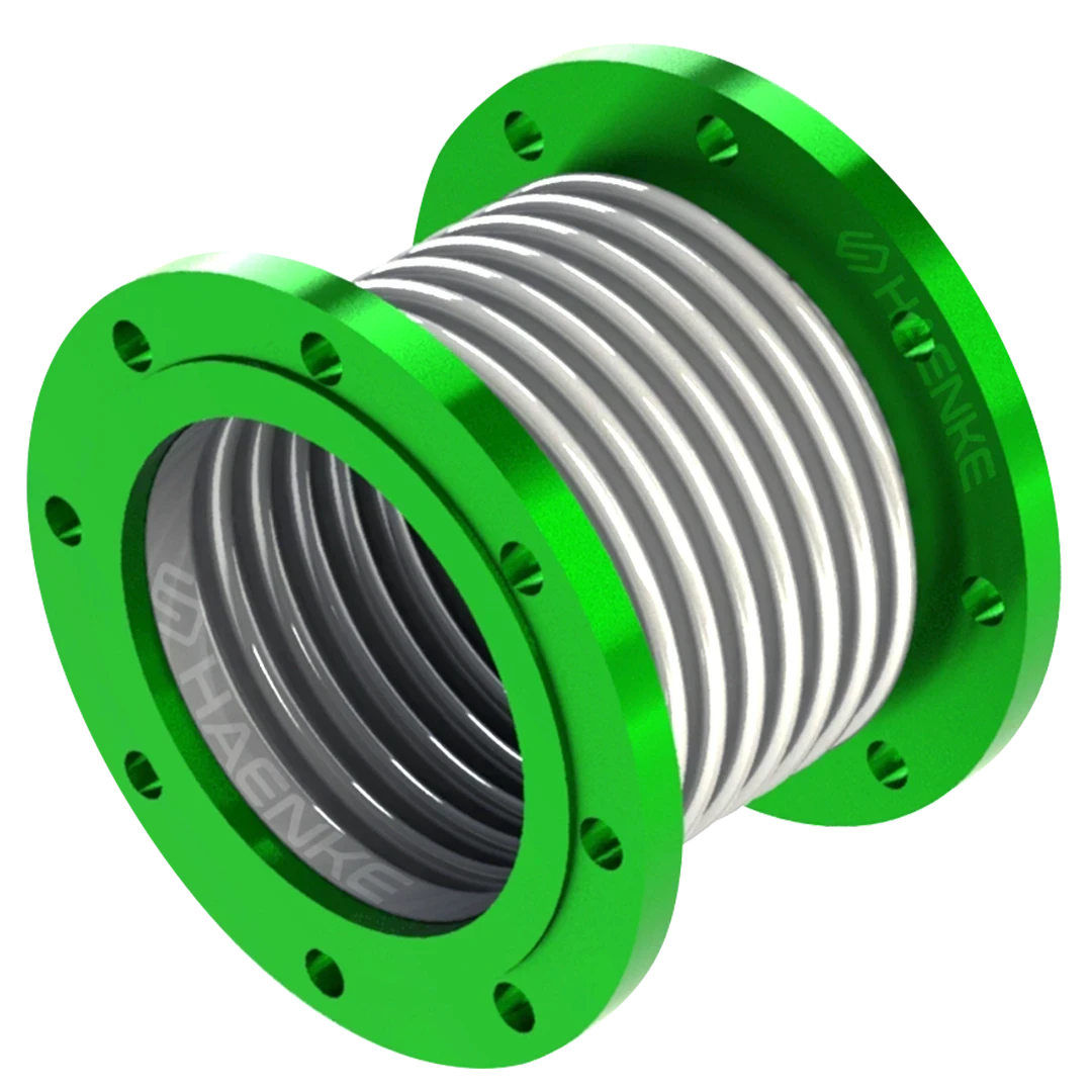 Junta de Expansão Axial com Flanges