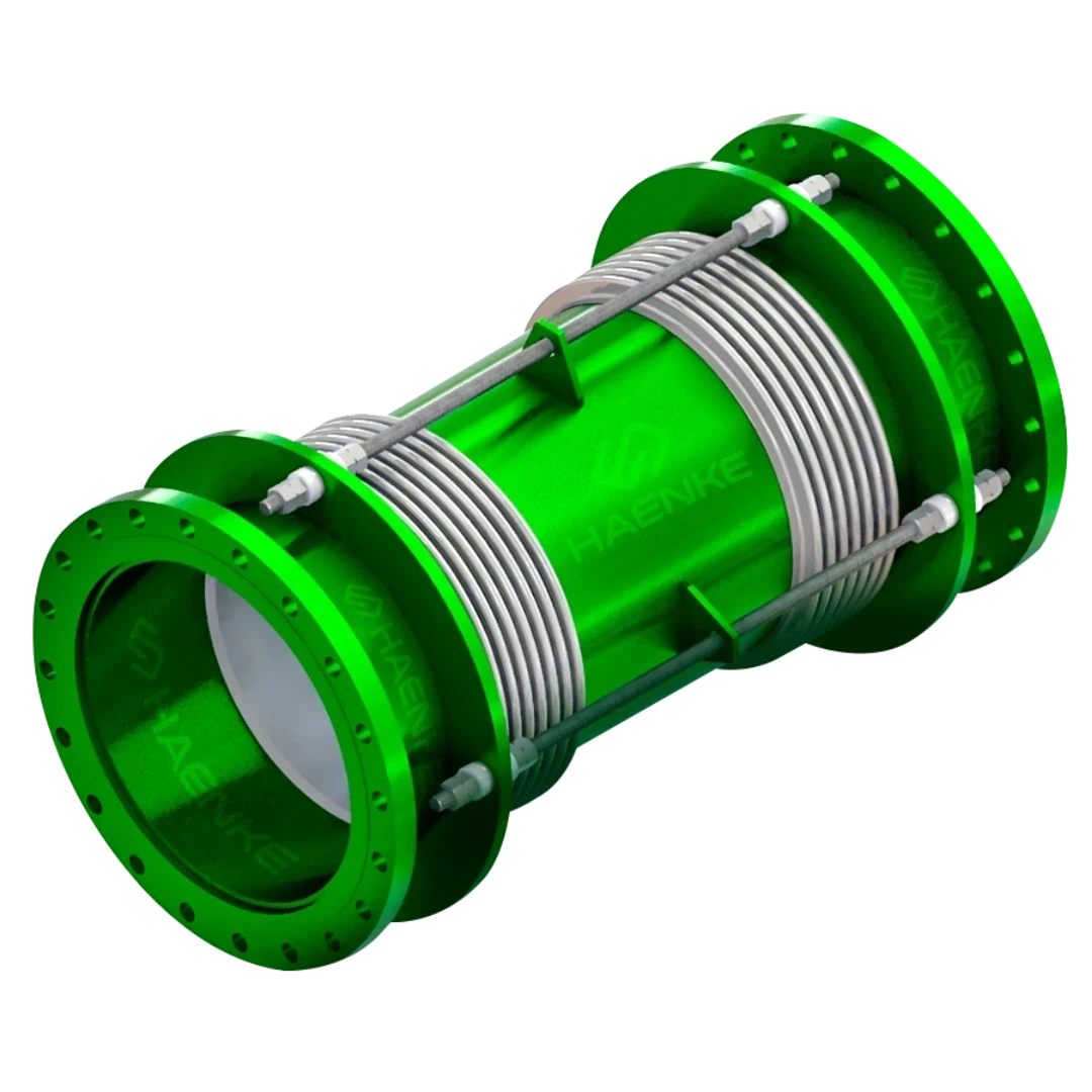 Junta de Expansão Metálica Universal com flanges