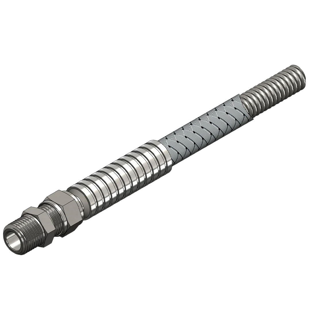 Tubo Metálico Flexível com Reforço Total ou Parcial de Eletroduto Flexível de Aço Carbono Zincado