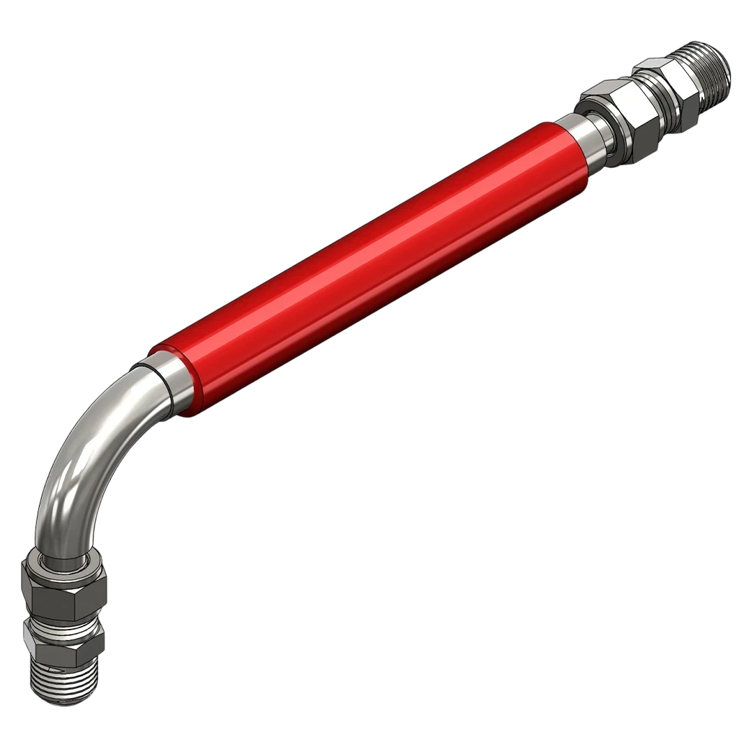 Tubo Metálico Flexível com Revestimento Externo