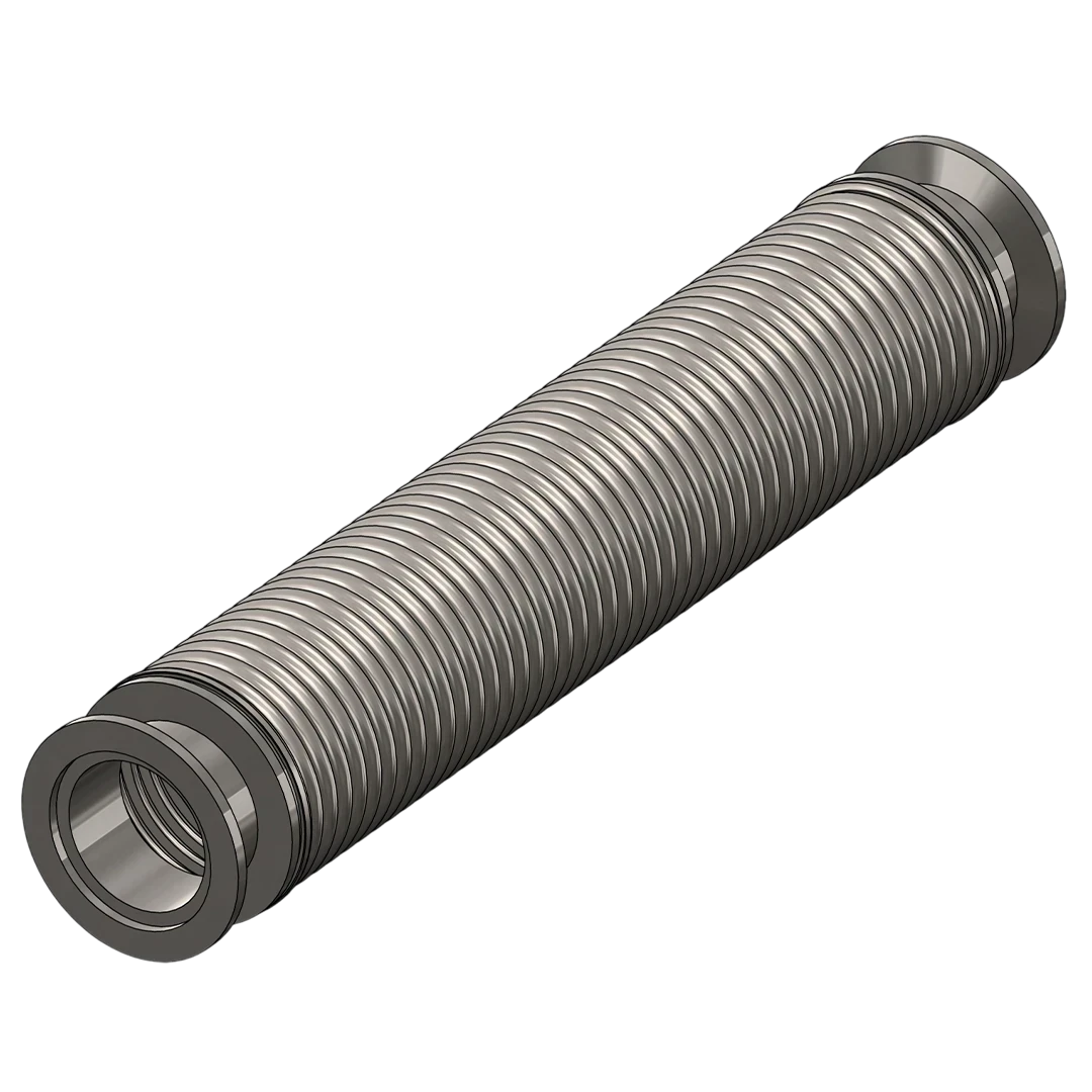 Tubo Metálico Flexível para Aplicação com Vácuo